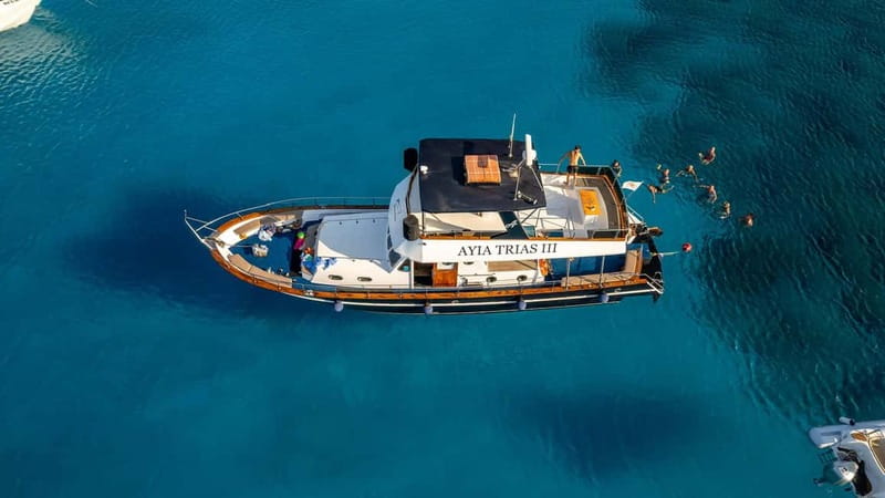 Protaras: Luxury Blue Lagoon Cruise / 3H, 2 Swim Stops - Key points to know before you book