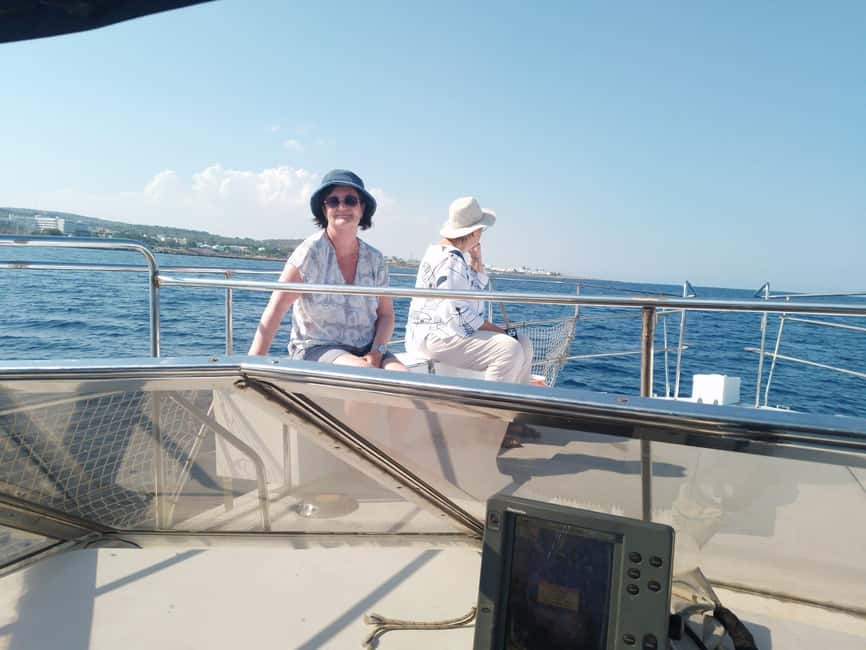 Protaras: Private Boat Tour with Fishing - Famagusta and the view toward a divided coast
