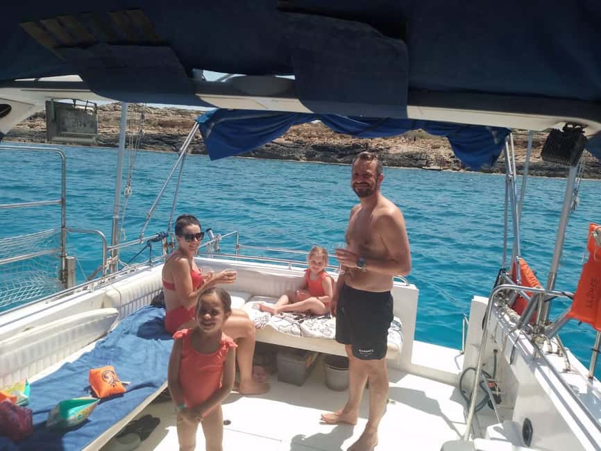 Protaras: Private Boat Tour with Fishing - Cape Greko adds cliffs, coves, and open water