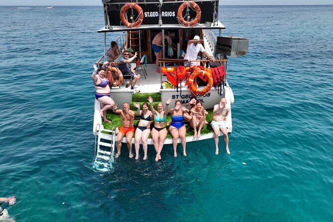 Protaras: -PRIVATE CRUISE CHARTER - up to 60 people - One full hour in the Blue Lagoon