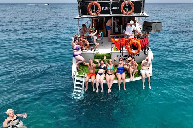 Protaras: Waterworld Value Cruise. 3 Swim Stops & slide! - Sailing past Protaras beaches
