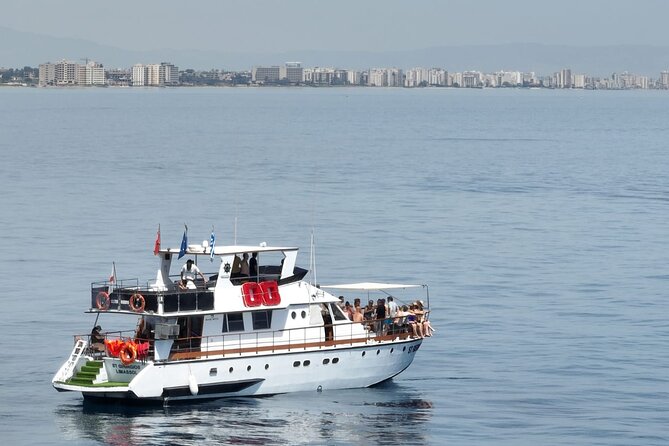 Protaras: Waterworld Value Cruise. 3 Swim Stops & slide! - The Church of Agioi Anargyroi