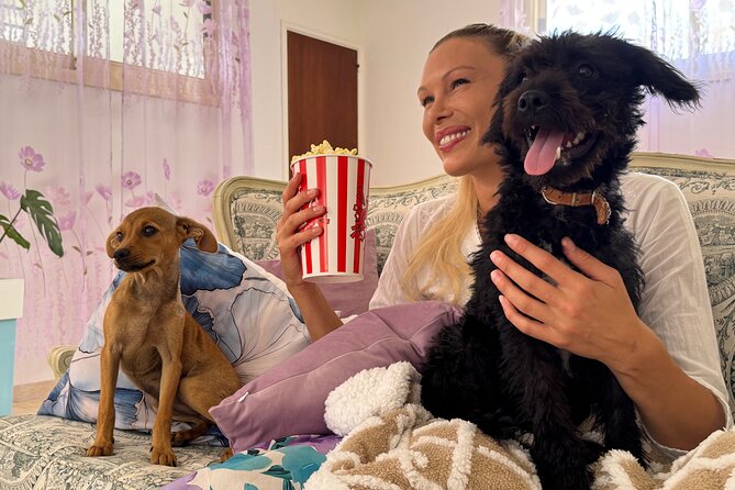 Puppies and Movies: A Feel-Good Film Night with Rescue Pups - Key Points Before You Book