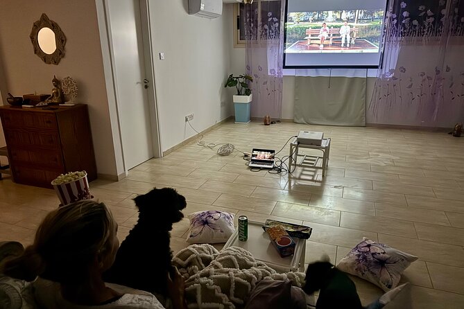 Puppies and Movies: A Feel-Good Film Night with Rescue Pups - A Good Option After a Day in Paphos