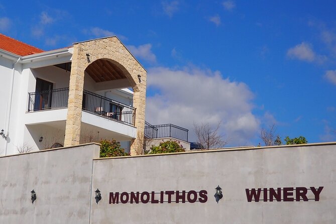 Shared Monolithos Boutique Winery Tour - Buying bottles at the end