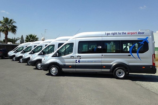 Shared Shuttle Transfer from Hotels to Larnaca Airport - A shared ride, not a sightseeing trip