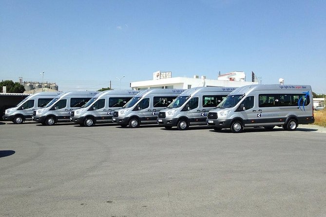 Shared shuttle transfer from Larnaca Airport to Hotels - Key points to know before you book