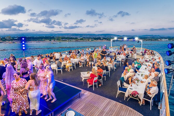 Stardust Variety Show Evening Cruise in Yeroskipou Bay - Key points at a glance