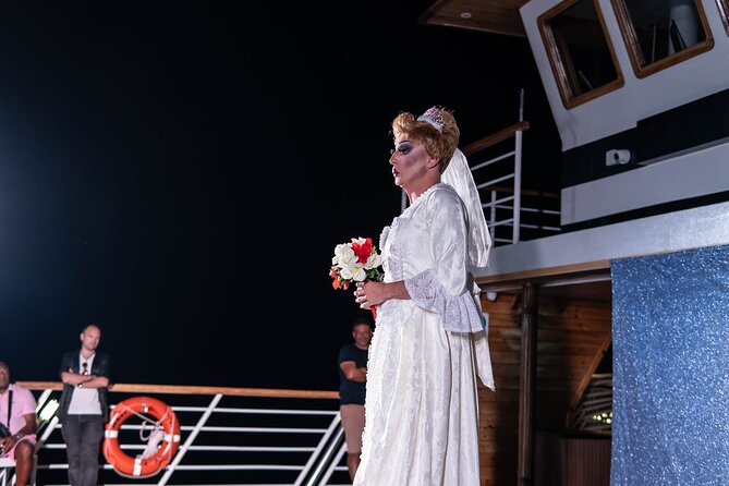Stardust Variety Show Evening Cruise in Yeroskipou Bay - BBQ buffet dinner and the biggest weakness