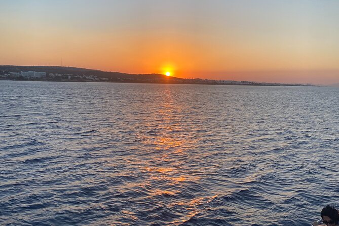 Sunset Boat Trip to Cape Greco and Blue Lagoon - Konnos Bay: the first 30-minute swim