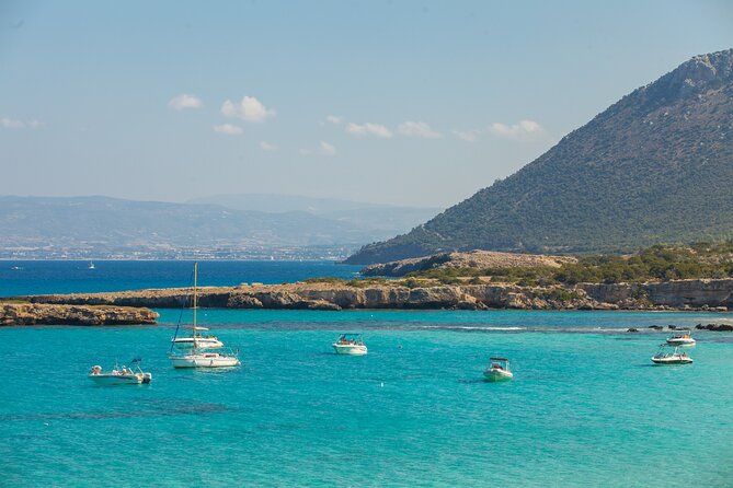 Surf and Turf Full Day Jeep & Boat Combination Tour from Limassol - The Blue Lagoon boat ride