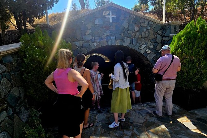 Troodos Mountains, Kykkos and Omodos Bus Tour from Paphos - Pedoulas brings food into the itinerary