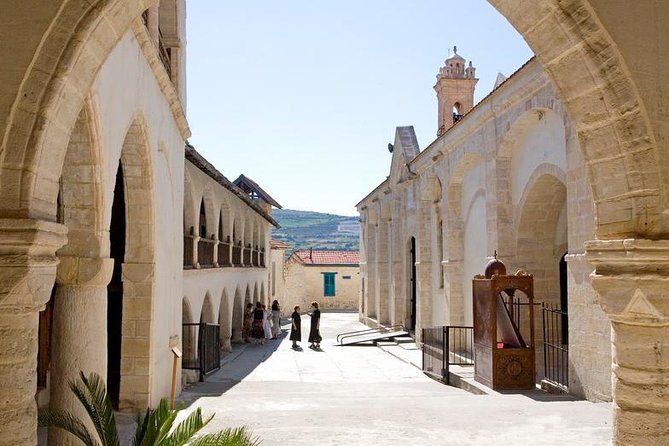 Troodos Peaks & Mountain Flavors Day Tour from Paphos - Pedoulas brings lunch, wine, and a practical choice