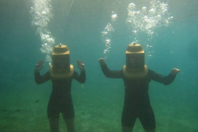 Undersea Helmets - Why nervous beginners often enjoy it