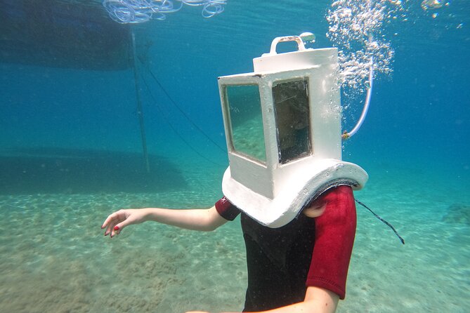 Undersea Helmets - Who should book the Undersea Helmets experience?
