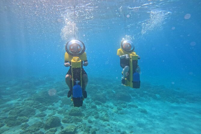 Undersea Scooters - What the ride feels like in practice
