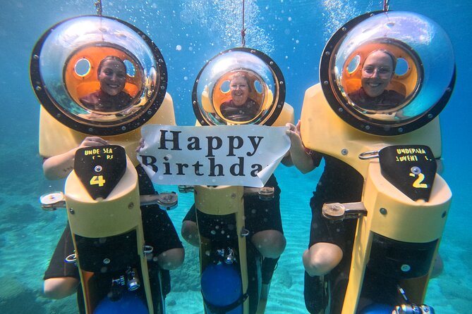 Undersea Scooters - The staff are a major part of the value