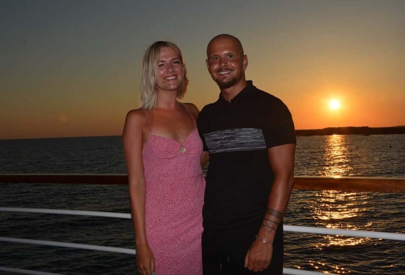 Wave Dancer Deluxe Night Cruise with Fireworks - Adults Only - Fireworks over the sea