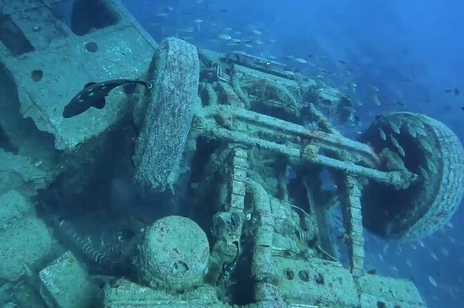 World-Class Zenobia Wreck Dive in Cyprus x 2 dives - Second descent: moving toward the bow