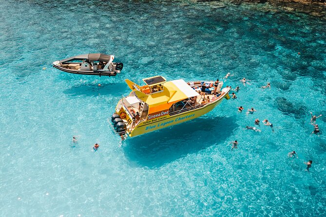 Yellow Boat Cruises: Morning Family Blue Lagoon & Turtle Cruise - Cape Greco, where the coast turns rocky